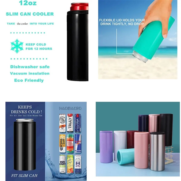 12oz Slim Can Cooler