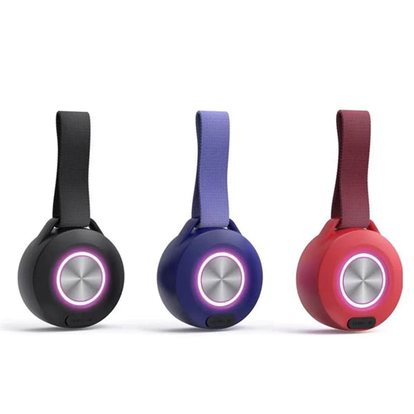 Portable Waterproof Bluetooth Speaker With Colored Light