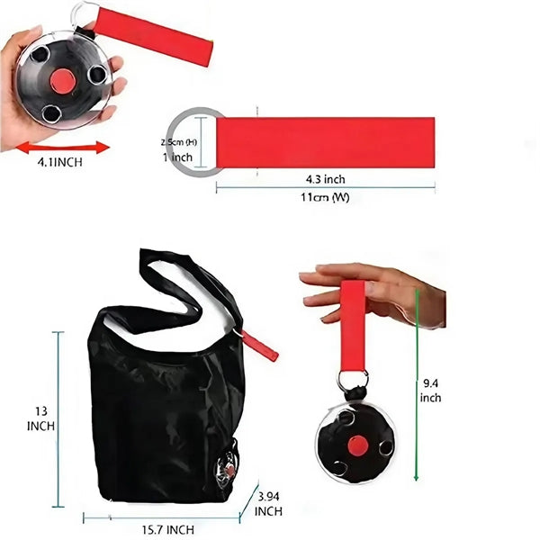 Recycling Portable Folding Telescopic Shopping Bag
