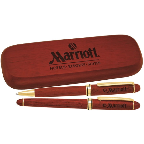 Rollerball / ballpoint pen set