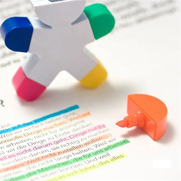 Man Shaped 5 Color Highlighter