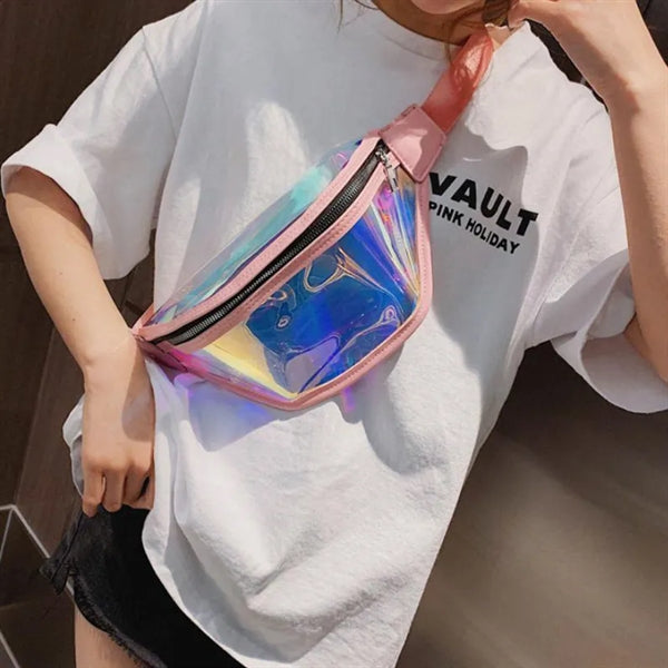 Clear Fanny Pack Transparent Waterproof Crossbody Waist Bag