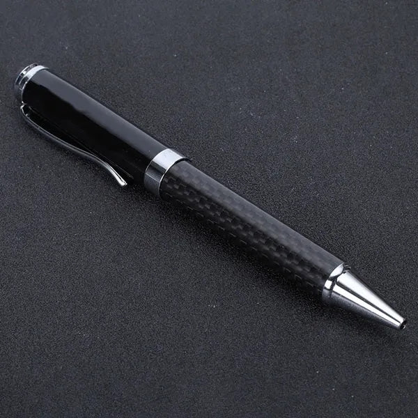 Dual Leatherette Keychains and Ballpoint Pen Gift Set