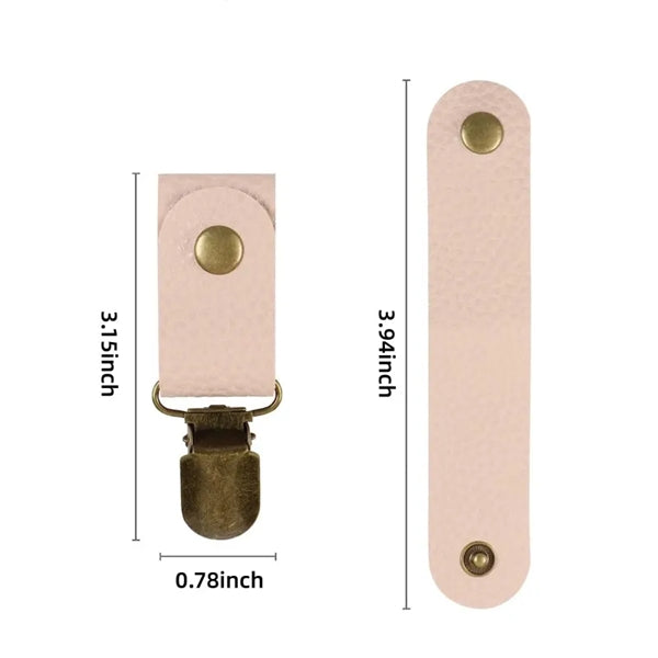 PU Leather Hat Clip