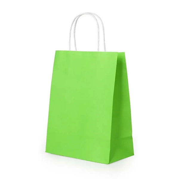 Rainbow Kraft Paper Gift Bag with Handle