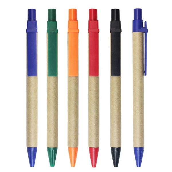 Eco-Friendly Recycled Kraft Paper Ballpoint Pen