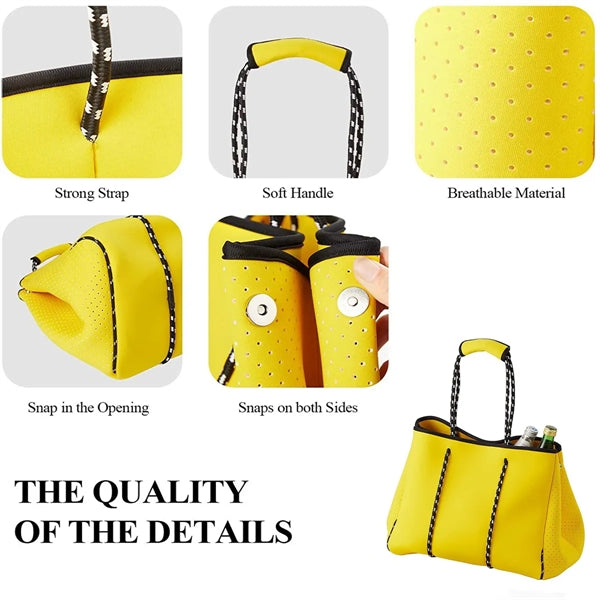 Waterproof Neoprene Shoulder Beach Tote Bag
