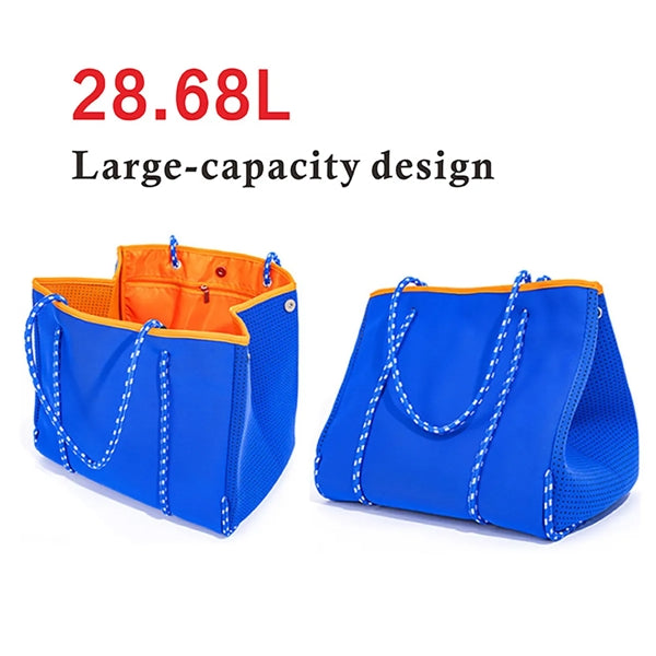 Waterproof Neoprene Shoulder Beach Tote Bag