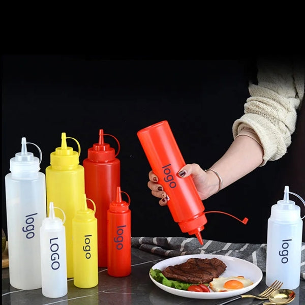 42 OZ Extra large capacity Condiment Squeeze Bottles