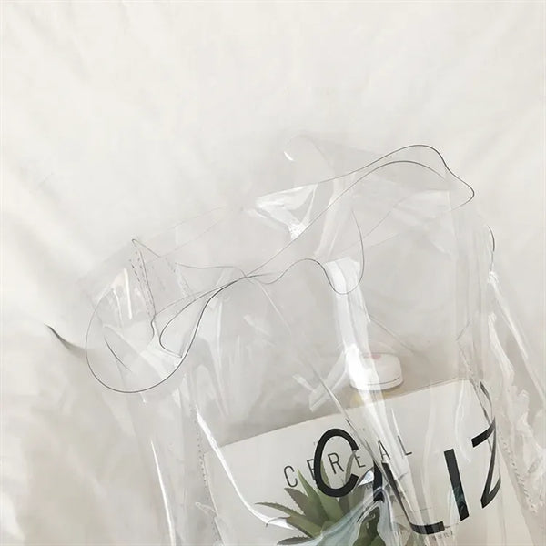 Waterproof PVC Clear Shopping Bag