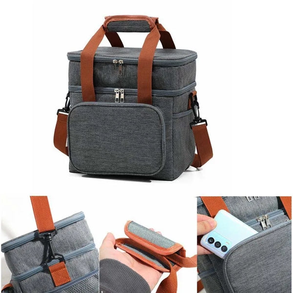 Expandable Large Insulated Cooler Bag