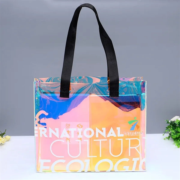 Holographic PVC Tote Bag