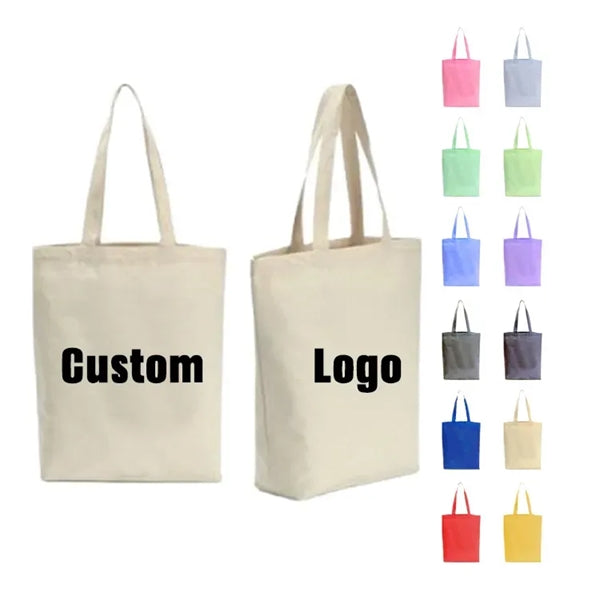 Classic Cotton Canvas Tote Bags