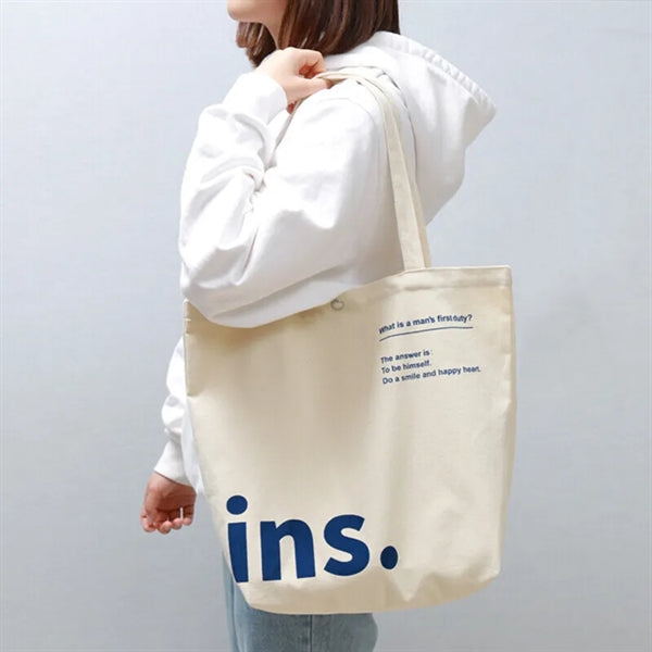 Large Cotton Canves Tote Bag
