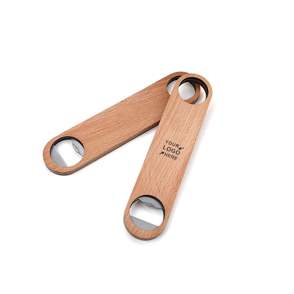Wooden Handle Bottle Opener