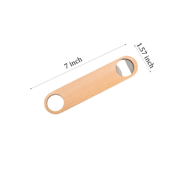 Wooden Handle Bottle Opener