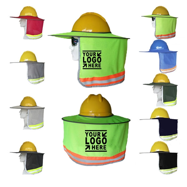 Reflective Hard Hat Neck Sun Shield