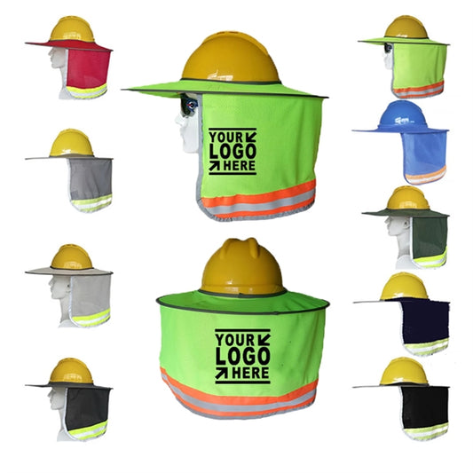 Reflective Hard Hat Neck Sun Shield