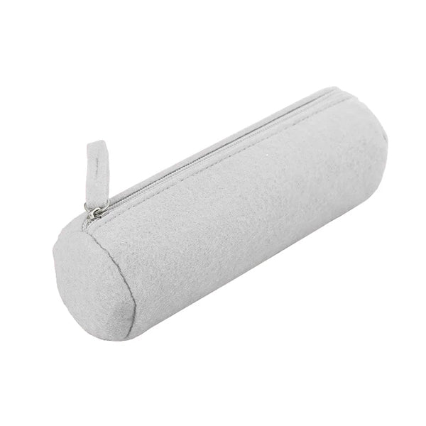 Felt pencil pouch bag with zipper