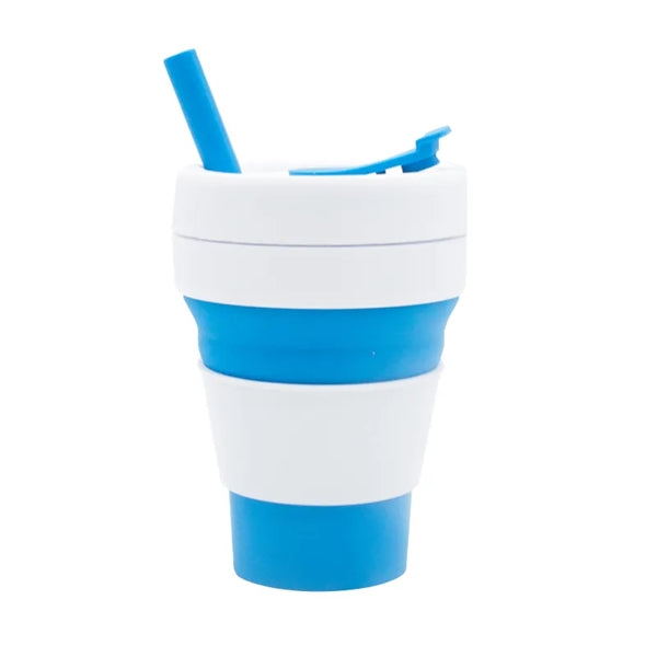 16oz Silicone Collapsible tumbler water bottle
