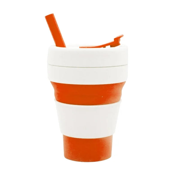16oz Silicone Collapsible tumbler water bottle