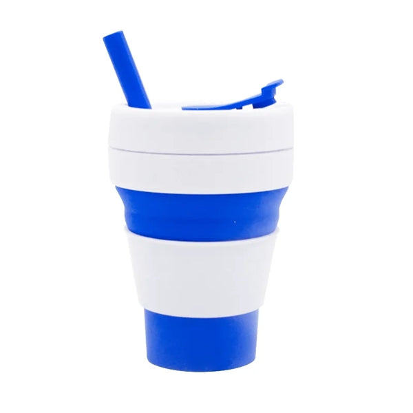 16oz Silicone Collapsible tumbler water bottle