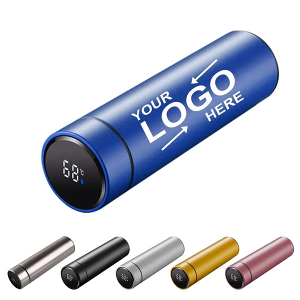 Smart Insulated Water Bottle With Temperature Display
