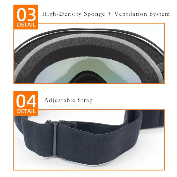 Outdoor Over Glasses Snow/Snowboard Goggles