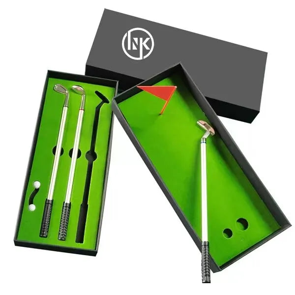 Mini Desktop Golf Pen Gift Set