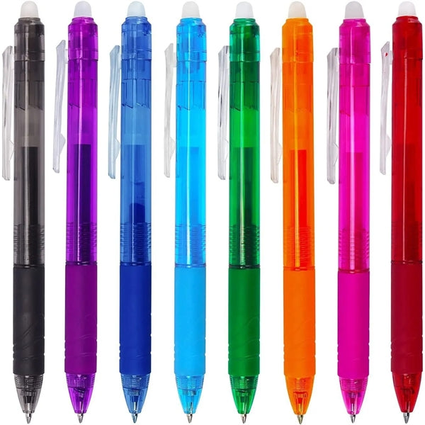 Retractable Erasable Gel Pens
