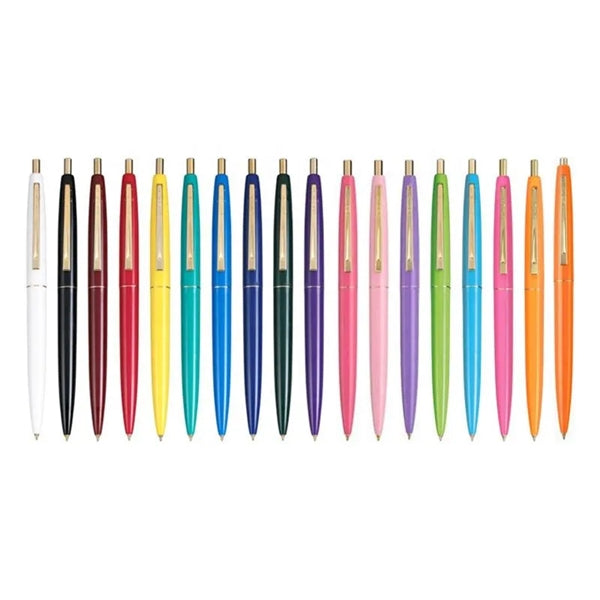 Gold Trim Metal Ballpoint Pen