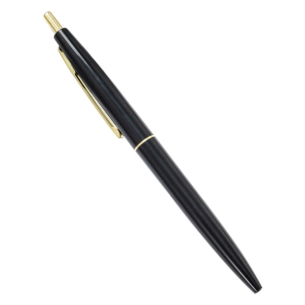 Gold Trim Metal Ballpoint Pen
