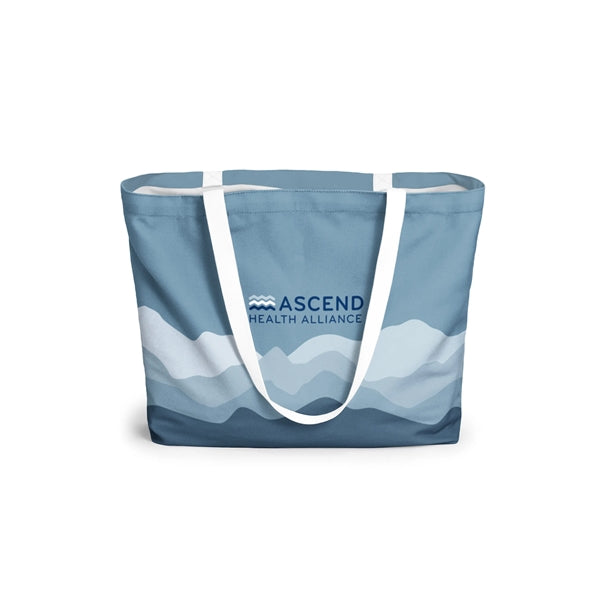 Full Color Recycled Canvas Large Tote