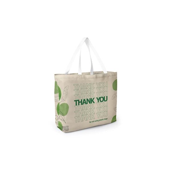 Full Color Recycled Canvas Large Tote