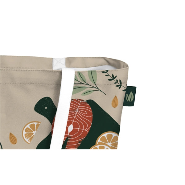 Full Color Recycled Canvas Large Tote