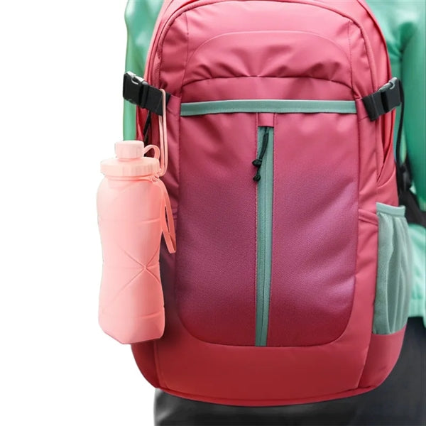 20 oz Silicone Lightweight Travel Collapsible Water Bottle