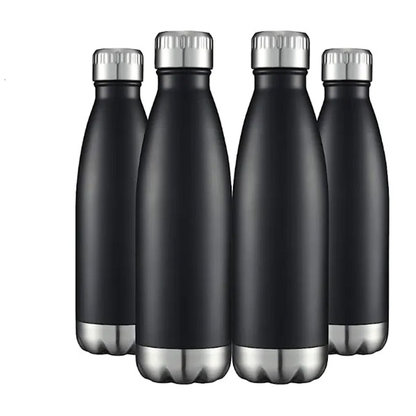 17 OZ Cola Shape Stainless Steel Water Bottle