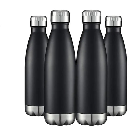 17 OZ Cola Shape Stainless Steel Water Bottle