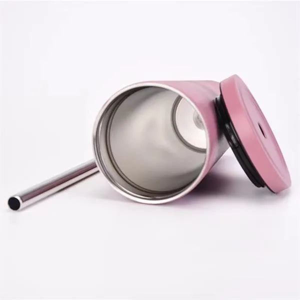 24oz Stainless Steel Vacuum Insulated Tumbler with Straw Lid