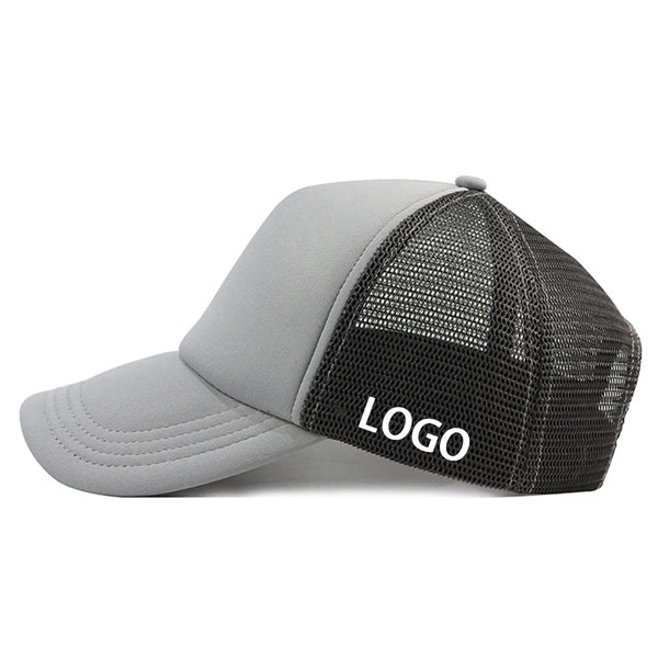 5 Panel High Crown Mesh Back Trucker Hat
