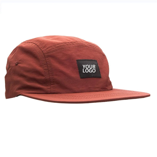 5 Panel Lightweight Nylon Cap / Camp Hat