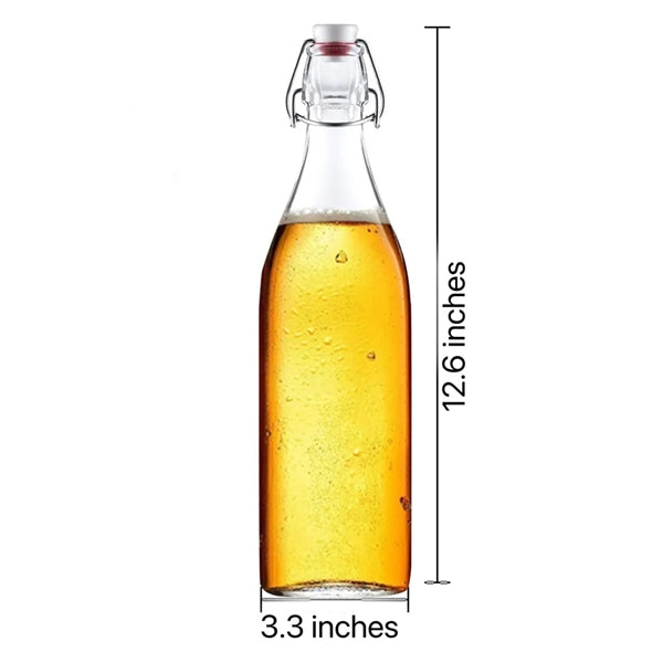 33oz. Swing Top Brewing Bottle with Airtight Stopper