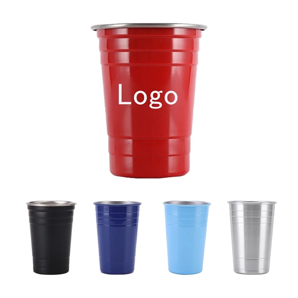 17OZ Stainless Steel Beer Cups