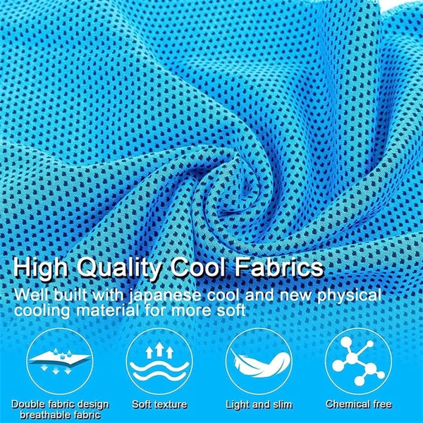 Soft Cooling Towels for Neck and Face