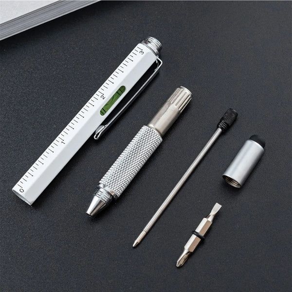 Metal Multi Tool 6-In-1 Stylus Pen