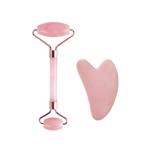 Head Face Massage Roller and Scraping Board Kit