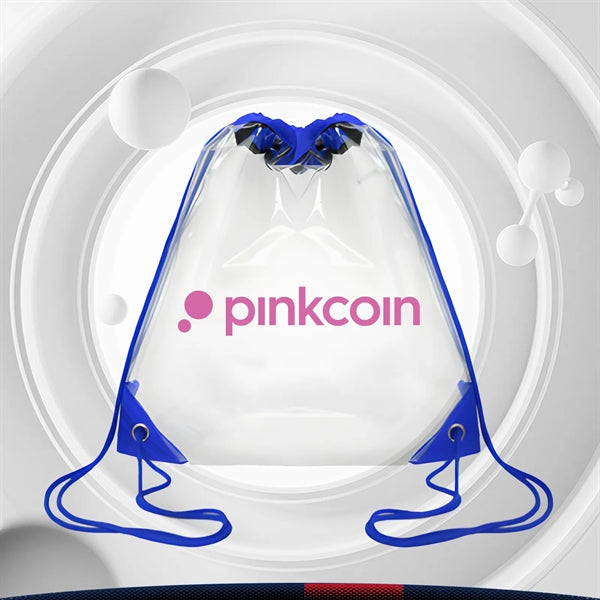 Quisr Clear Drawstring Backpack