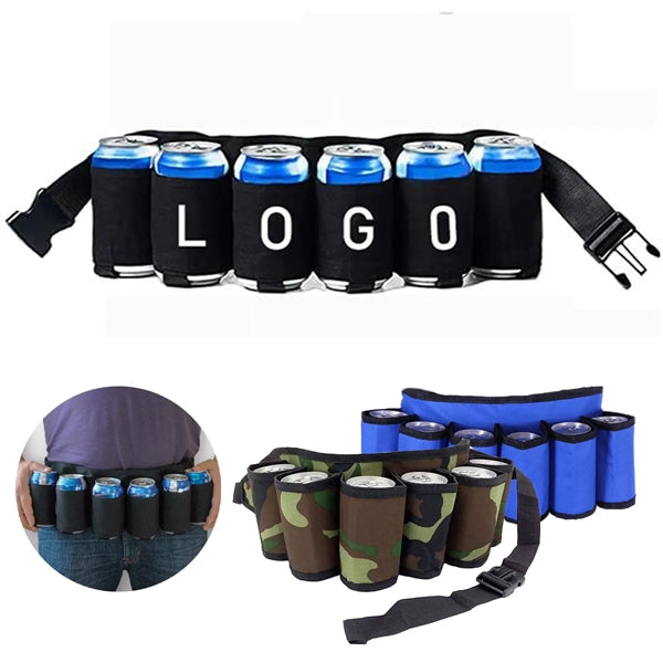 Party Camping Picnic Beer Belt Waist Strap with Buckle