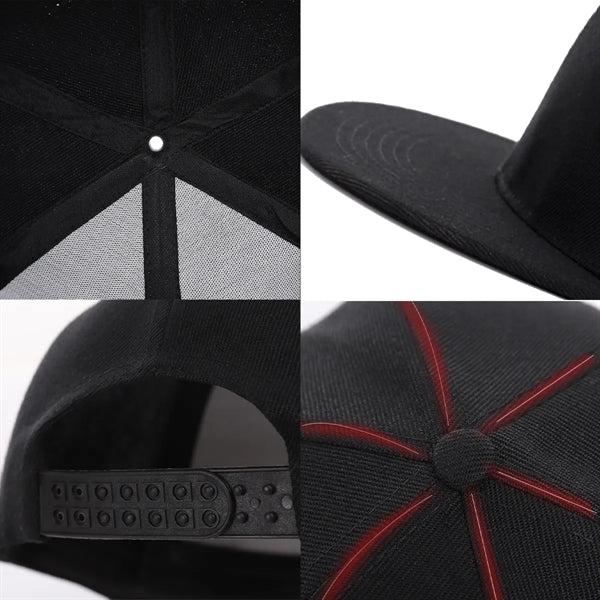 Hip Hop Flat Brim Or Bill Hat