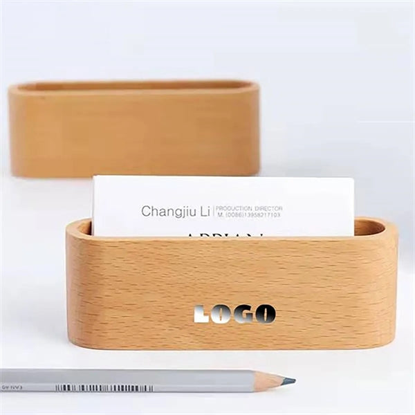 Business Card Display Holder Desktop Stand for Office